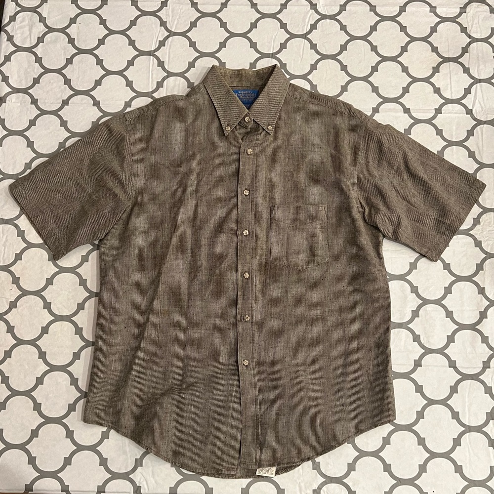 Vintage Pendleton Country Traditionals Button Down Shirt Mens Large Made In USA